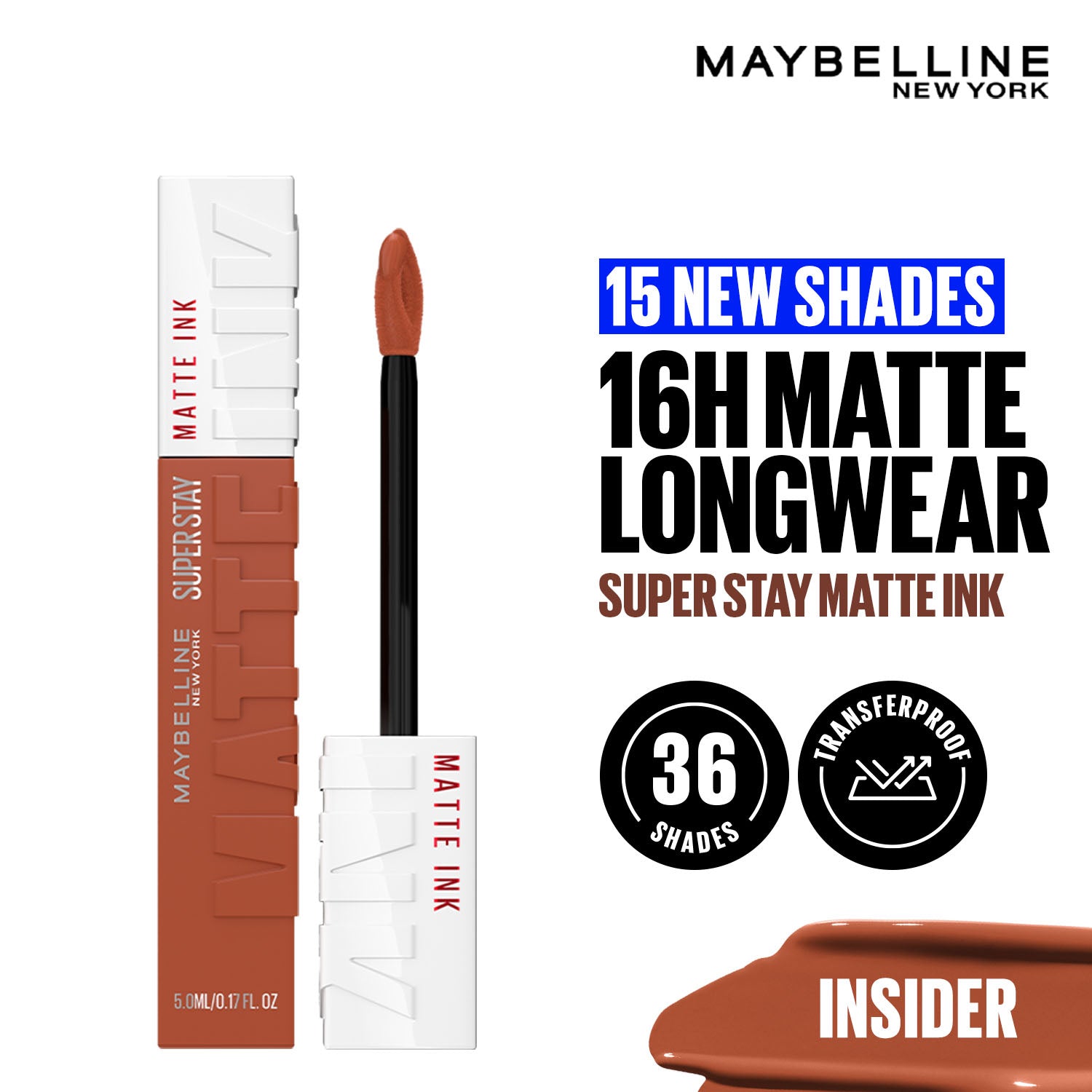 Maybelline New York Super Stay Matte Ink Liquid Lipstick, Lasts Up to 16 Hours - Insider