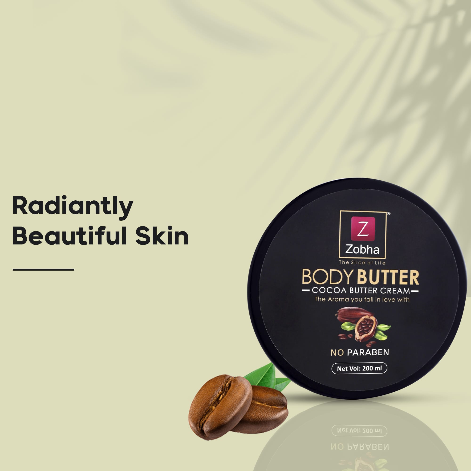 ZOBHA - BODY BUTTER COCOA BUTTER CREAM (200g)