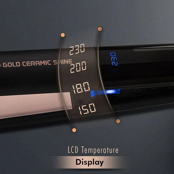 Vega Professional - Pro Gold Ceramic Shine Hair Straightener (VPMHS - 08)