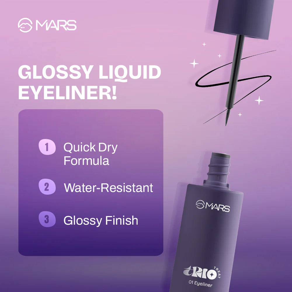 Mars - Trio Treat (Eyeliner/Mascara/Eyeshadow)