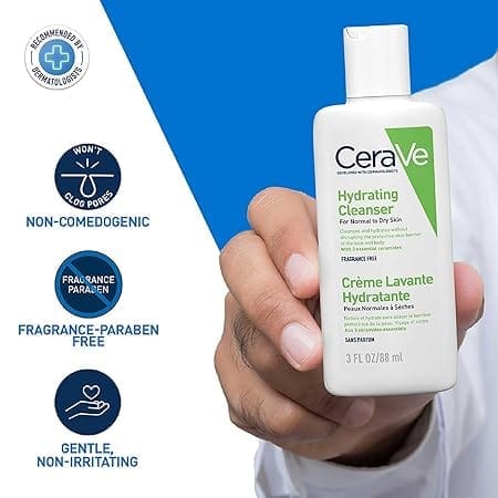 Cera ve - Hydrating Cleanser For Normal To Dry Skin (88Ml) [Buy 1 Get 1 Free]
