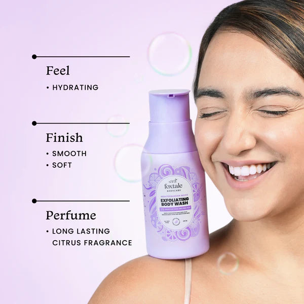 Foxtale - Mediterranean Mood Exfoliating Body Wash (250ML)