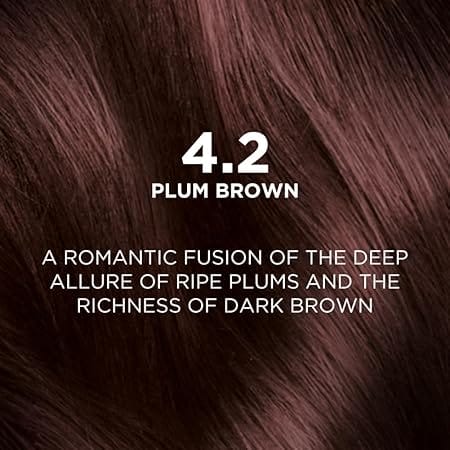 Loreal Paris - No Ammonia Excellence Creme Triple Care Color [4.2 Plum Brown]