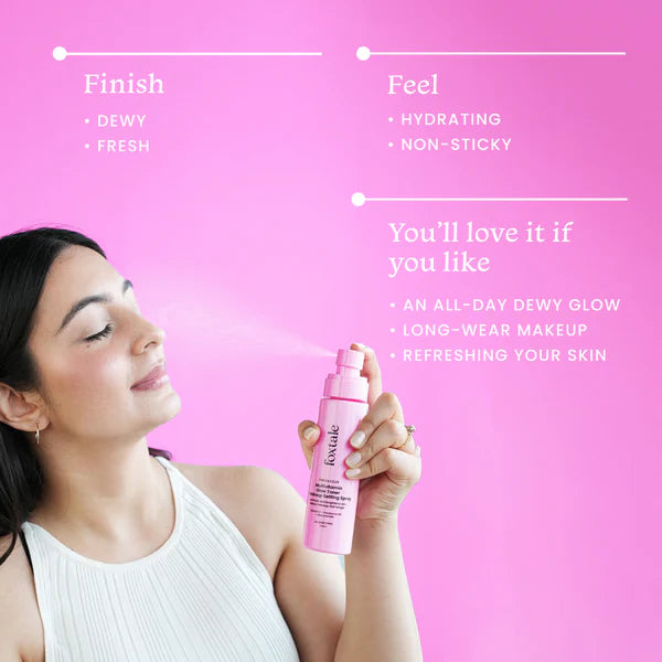 Foxtale - Multivitamin Glow Toner + Makeup Setting Spray (150ML)