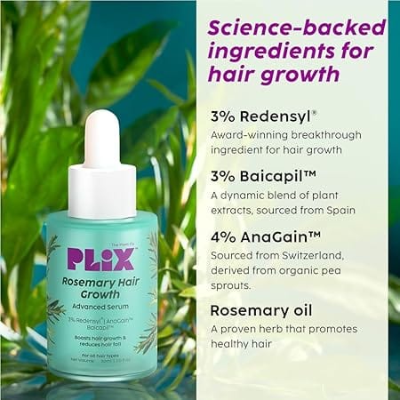 Plix - Rosemary Hair Growth Advanced Serum (30ML)