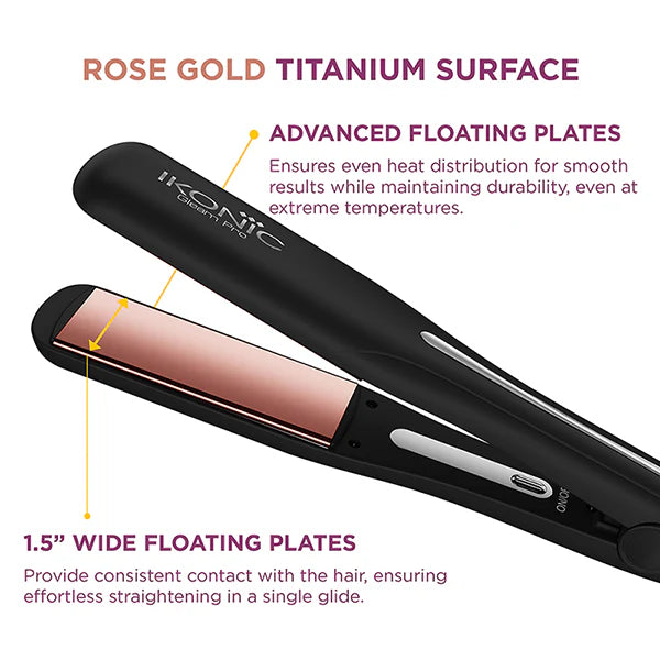 Ikonic Professional - Gleam Pro 1.5" Wide Floating Plates