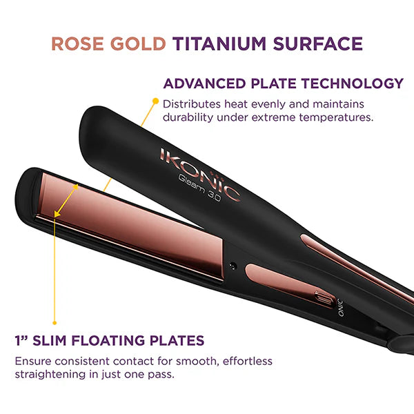 Ikonic Professional - Gleam 3.0 1" Slim Floating Plates
