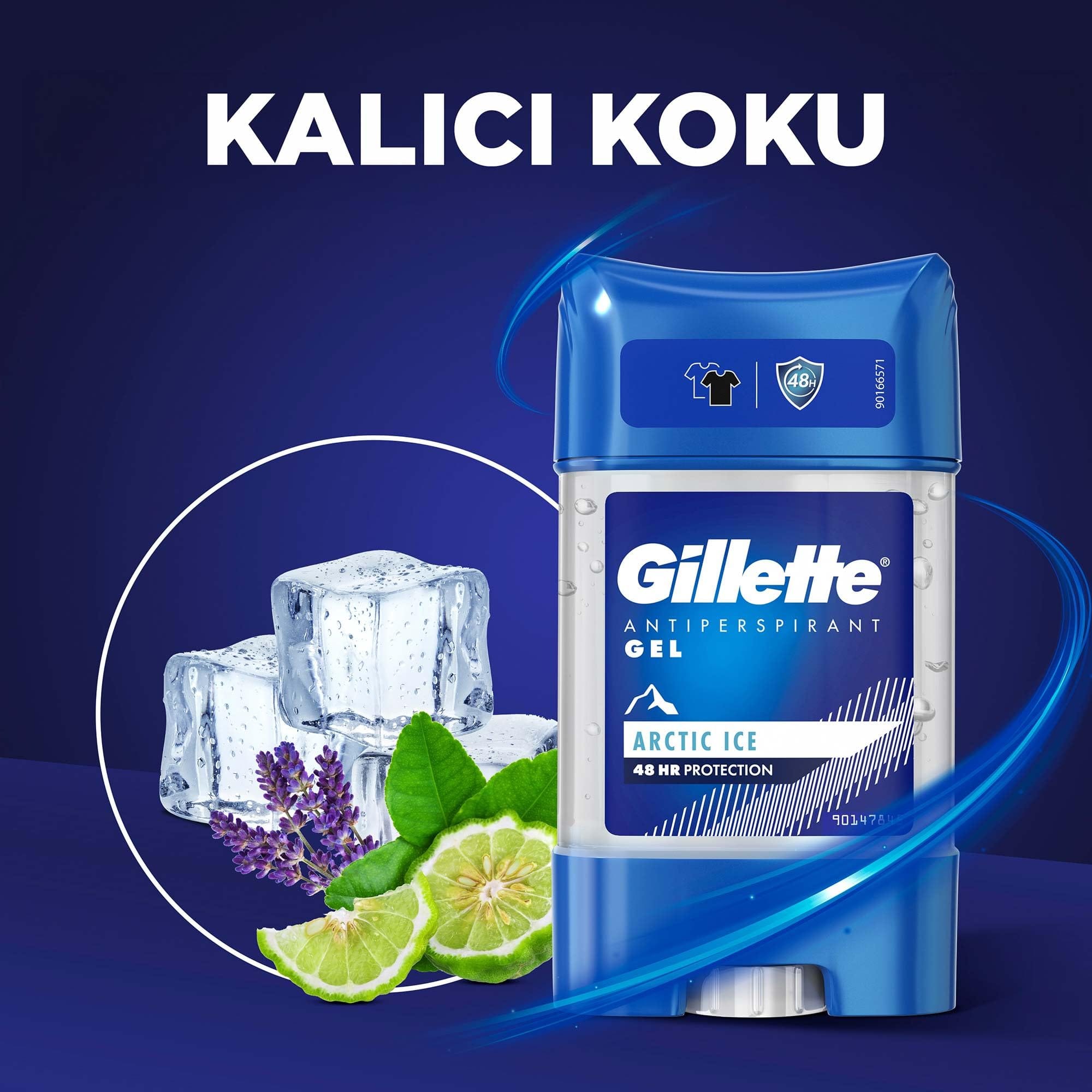 Gillette - Antiperspirant Gel Arctic Ice (70ML)