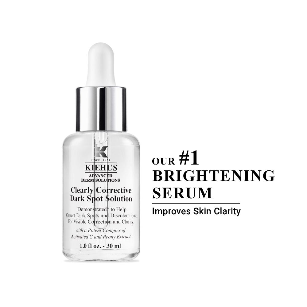 Kiehl's Clearly Corrective Dark Spot Solution With Activated C & Buffered Salicylic Acid (30ml)