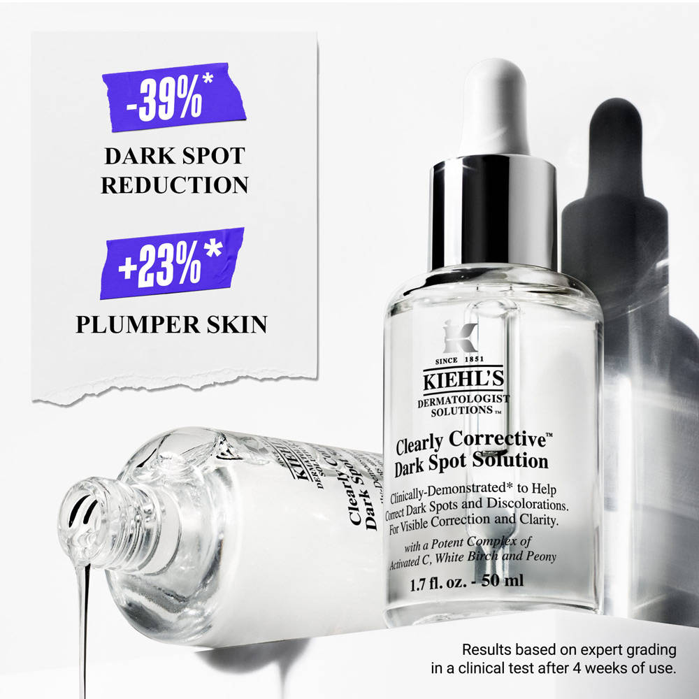Kiehl's Clearly Corrective Dark Spot Solution With Activated C & Buffered Salicylic Acid (30ml)