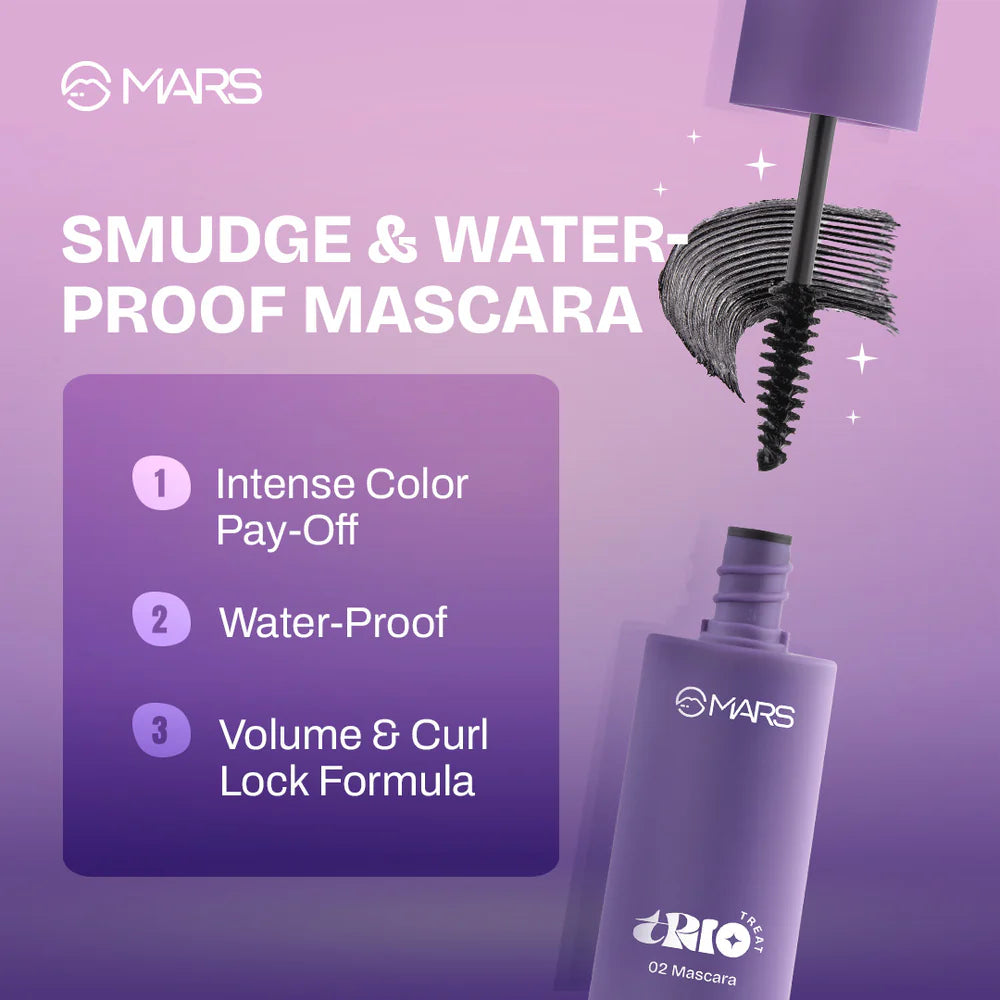 Mars - Trio Treat (Eyeliner/Mascara/Eyeshadow)