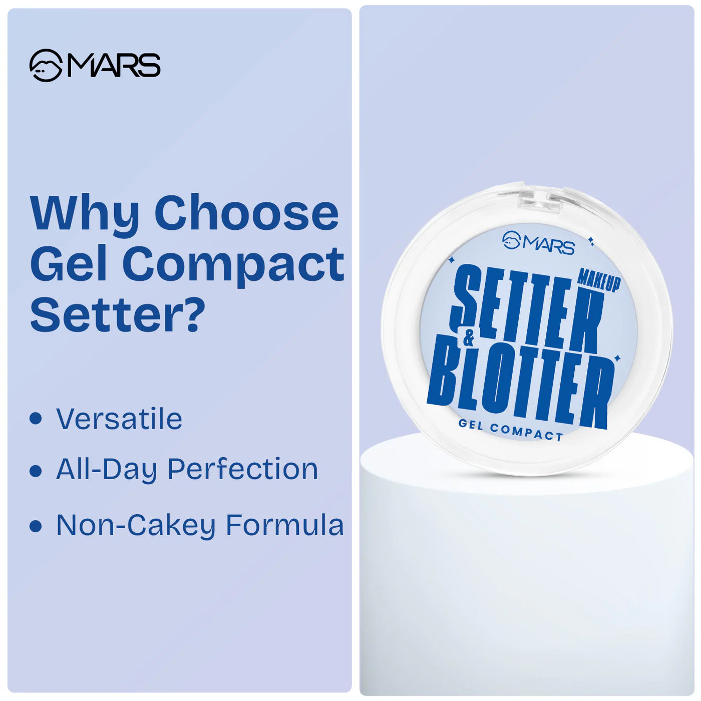 Mars - Makeup Setter & Blotter Gel Compact