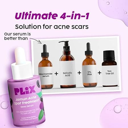 Plix - Jamun Acne Marks Treatment Dewy Serum (30ML)