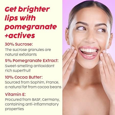 Plix - Pomegranate Bright Lips Puddin' Scrub (15g)