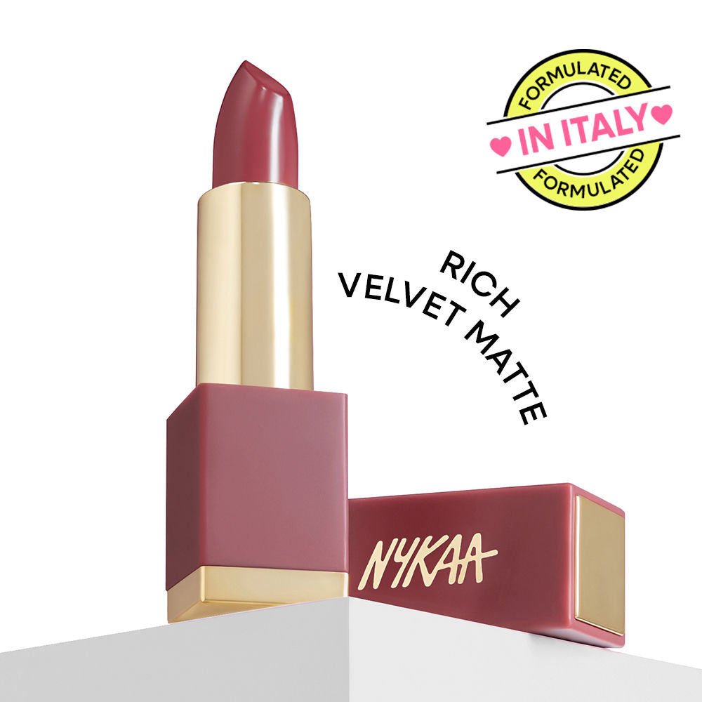 Nykaa Matte Luxe Lipstick - Artisanal Coffee (4.2g)
