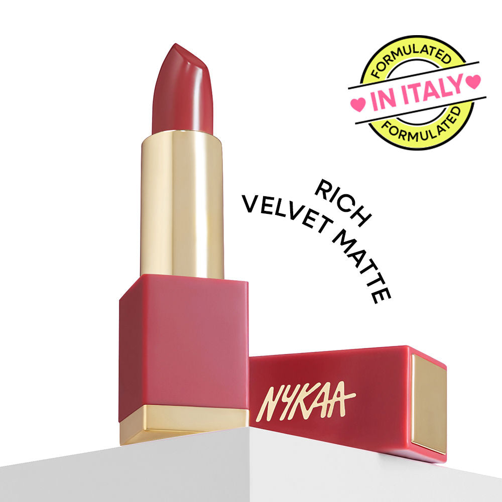 Nykaa Matte Luxe Lipstick - Jager Bomb (4.2g)