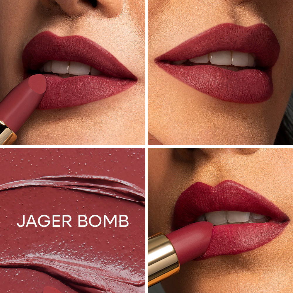 Nykaa Matte Luxe Lipstick - Jager Bomb (4.2g)