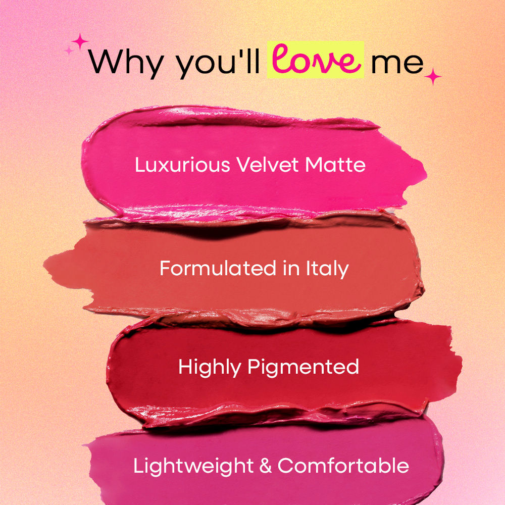 Nykaa Matte Luxe Lipstick - Staycation (4.2g)