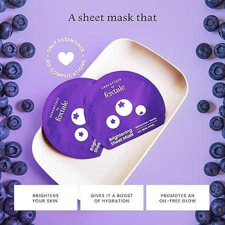 Foxtale - Brightening Sheet Mask Niacinamide + Berries