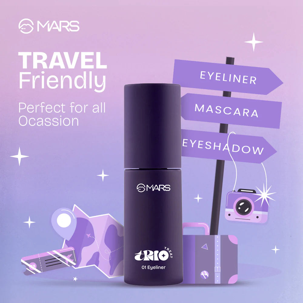 Mars - Trio Treat (Eyeliner/Mascara/Eyeshadow)