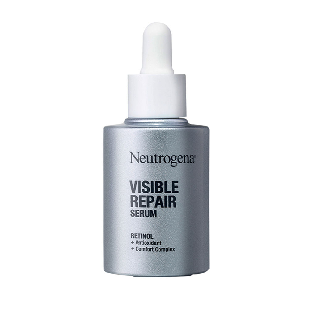Neutrogena Visible Repair Anti-Ageing Retinol + Peptide Night Face Serum For Wrinkles & Fine Lines (30ml)