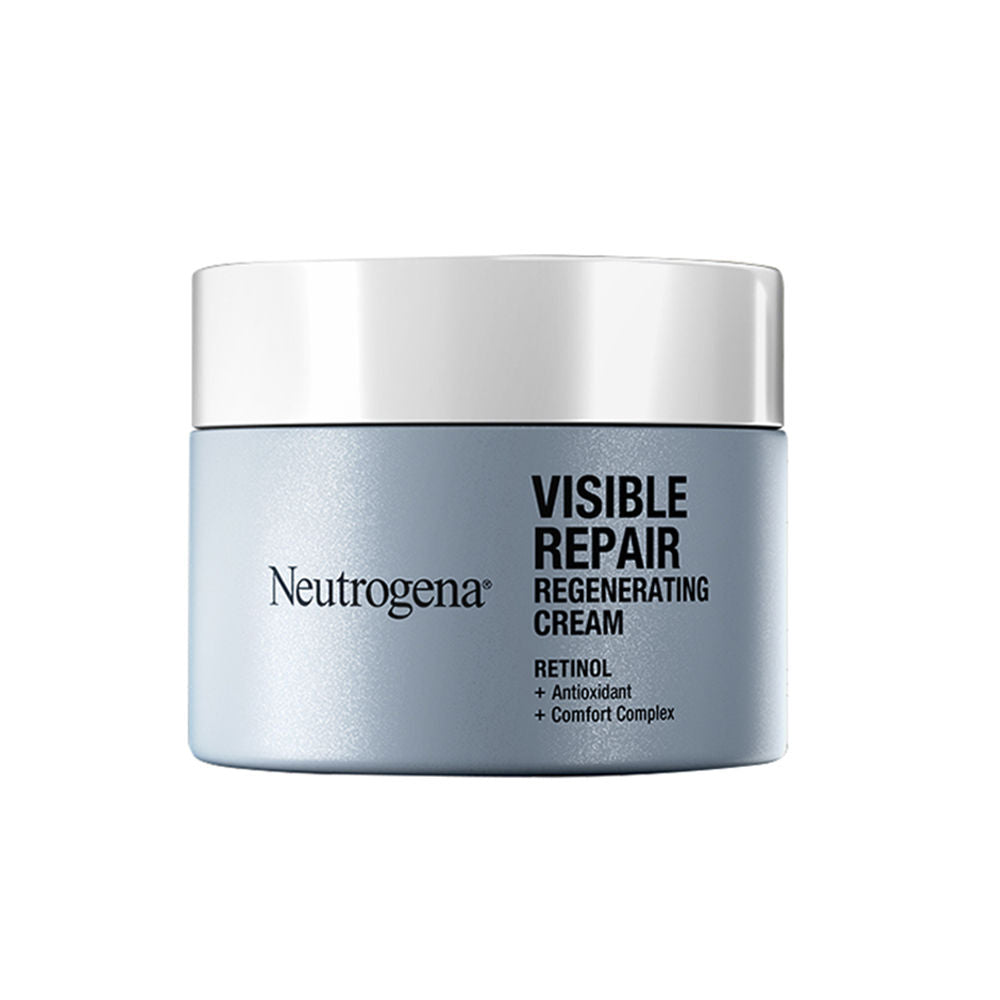 Neutrogena Visible Repair Retinol + Peptide Anti-Ageing Day & Night Cream For Wrinkles & Fine Lines (50g)