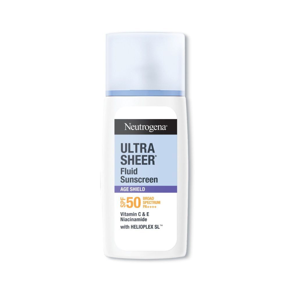 Neutrogena Ultrasheer Age Shield Fluid Face Sunscreen SPF 50+ PA++++ (40ml)