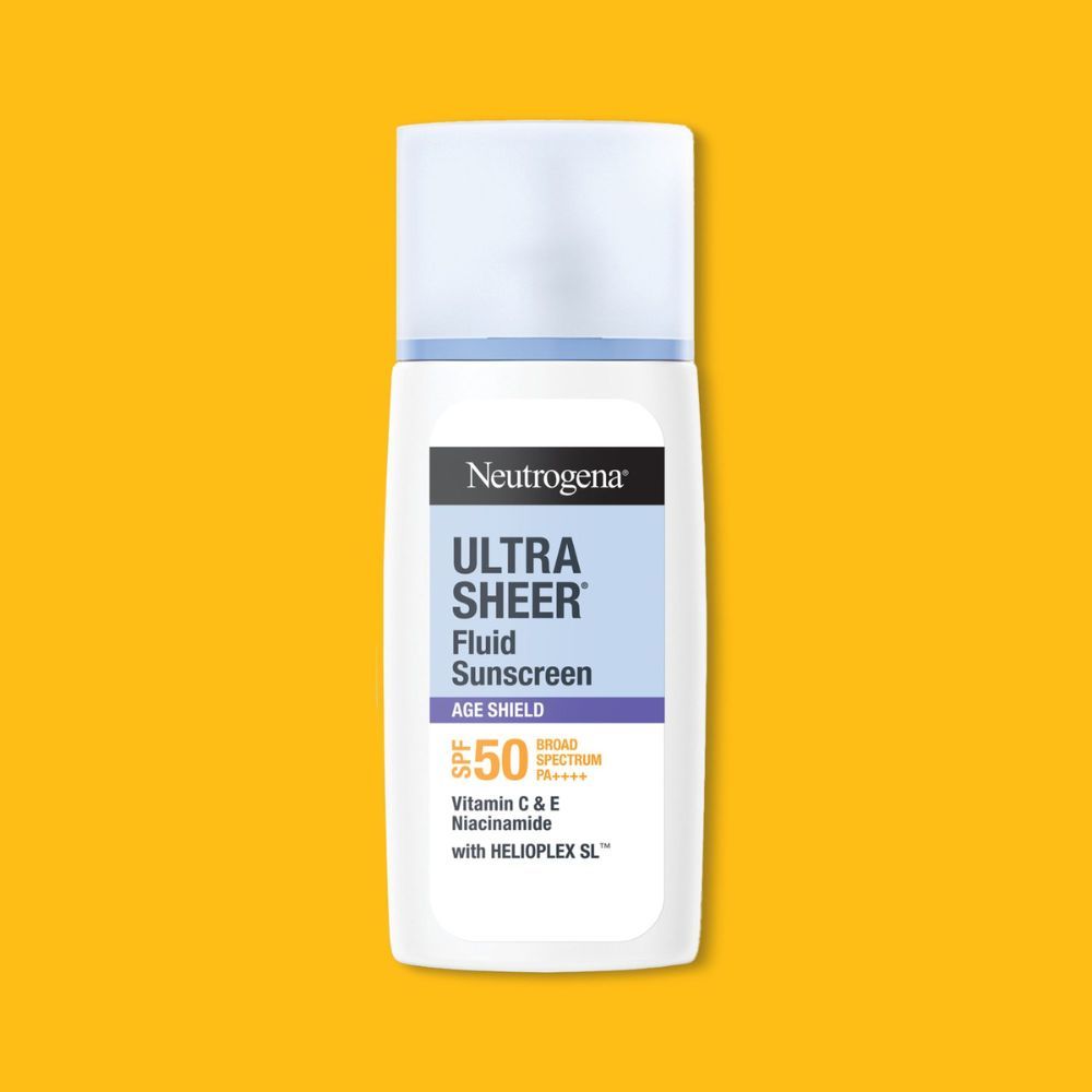 Neutrogena Ultrasheer Age Shield Fluid Face Sunscreen SPF 50+ PA++++ (40ml)