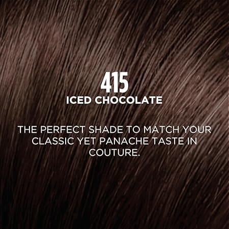 Loreal Paris - No Ammonia Casting Creme Gloss Conditioning Color [415 Iced Choclate]