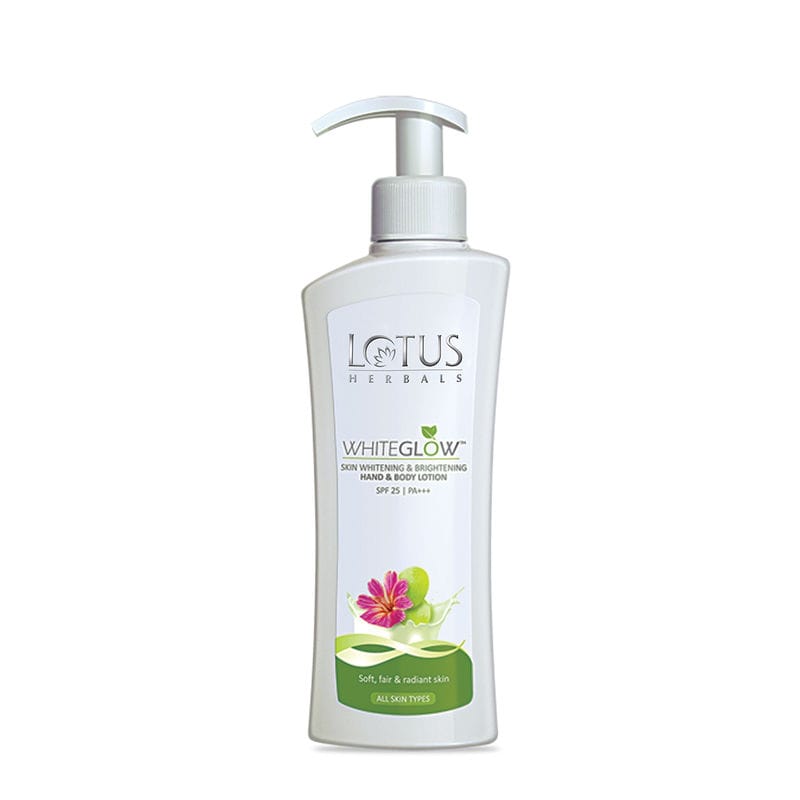 Lotus Herbals - Whiteglow Skin Whitening & Brightening Hand & Body Lotion Spf 25 Pa+++ (300ml)