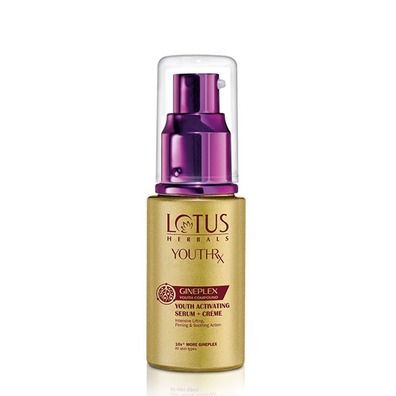 Lotus Herbals - YouthRx GinePlex Youth Activating Serum+Creme (30ml)
