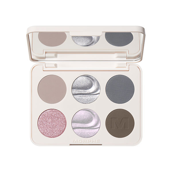 MORPHE ChromaPlus 6-Pan Eyeshadow Palette - Cyber Chrome (7.5g)