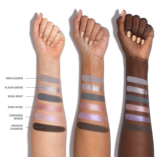 MORPHE ChromaPlus 6-Pan Eyeshadow Palette - Cyber Chrome (7.5g)