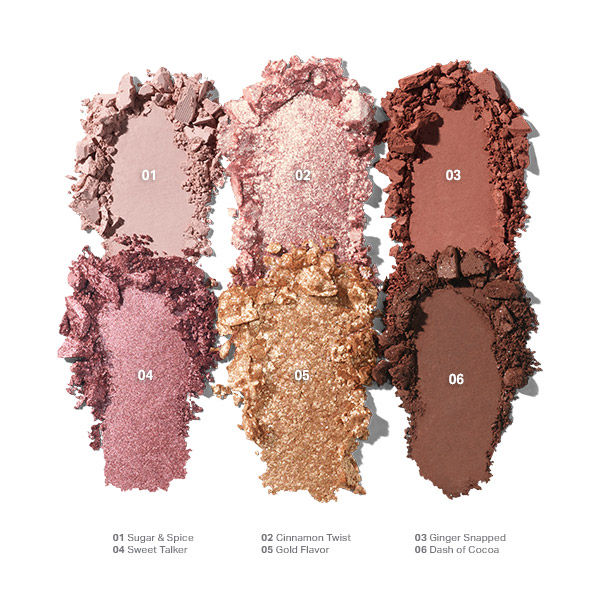 MORPHE ChromaPlus 6-Pan Eyeshadow Palette - Outer Spice (7.5g)
