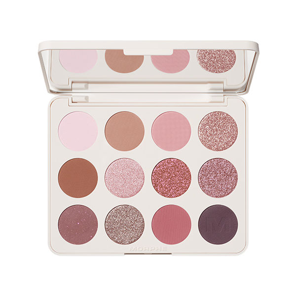 MORPHE ChromaPlus 12-Pan Eyeshadow Palette - Rose Frequency (15g)
