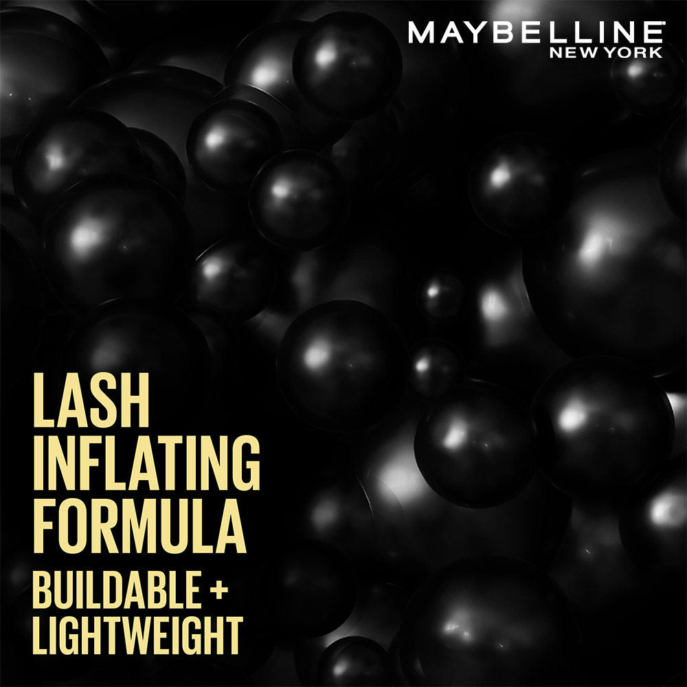 Maybelline New York Colossal Bubble Easy Wash Mascara - Volumizing, Buildable & Lightweight (10ml)