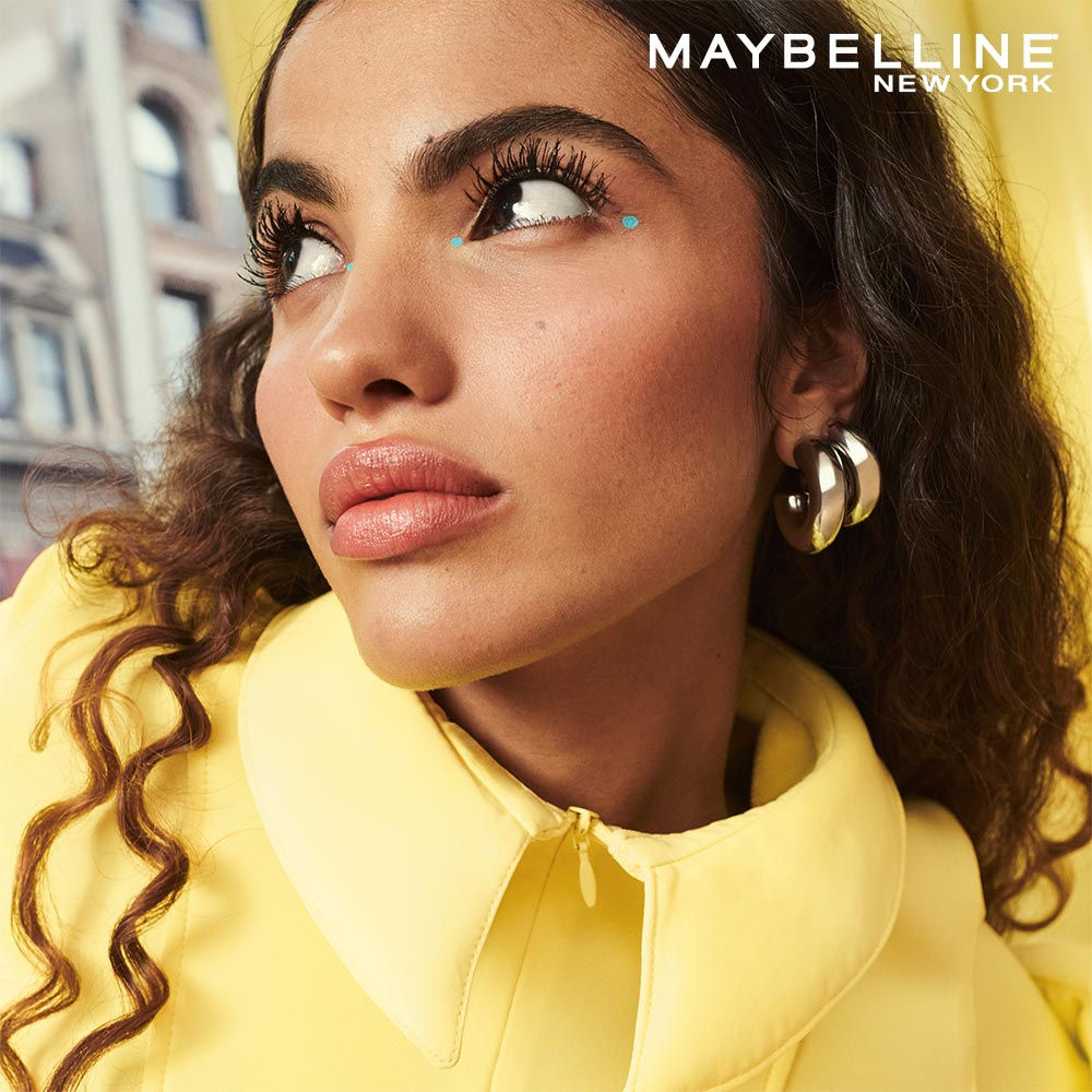 Maybelline New York Colossal Bubble Easy Wash Mascara - Volumizing, Buildable & Lightweight (10ml)