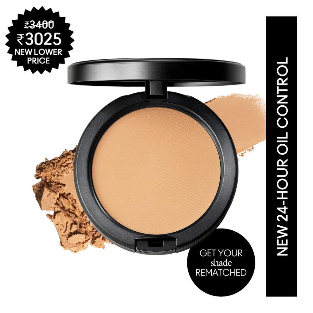 M.A.C Studio Fix Powder Plus Compact Foundation -NC35 Light-Medium Beige, Peach-Gold Undertone (12g)