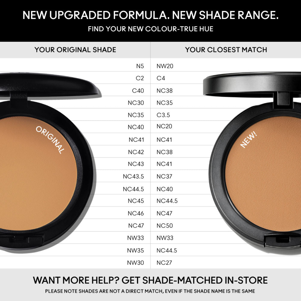 M.A.C Studio Fix Powder Plus Compact Foundation -NC35 Light-Medium Beige, Peach-Gold Undertone (12g)