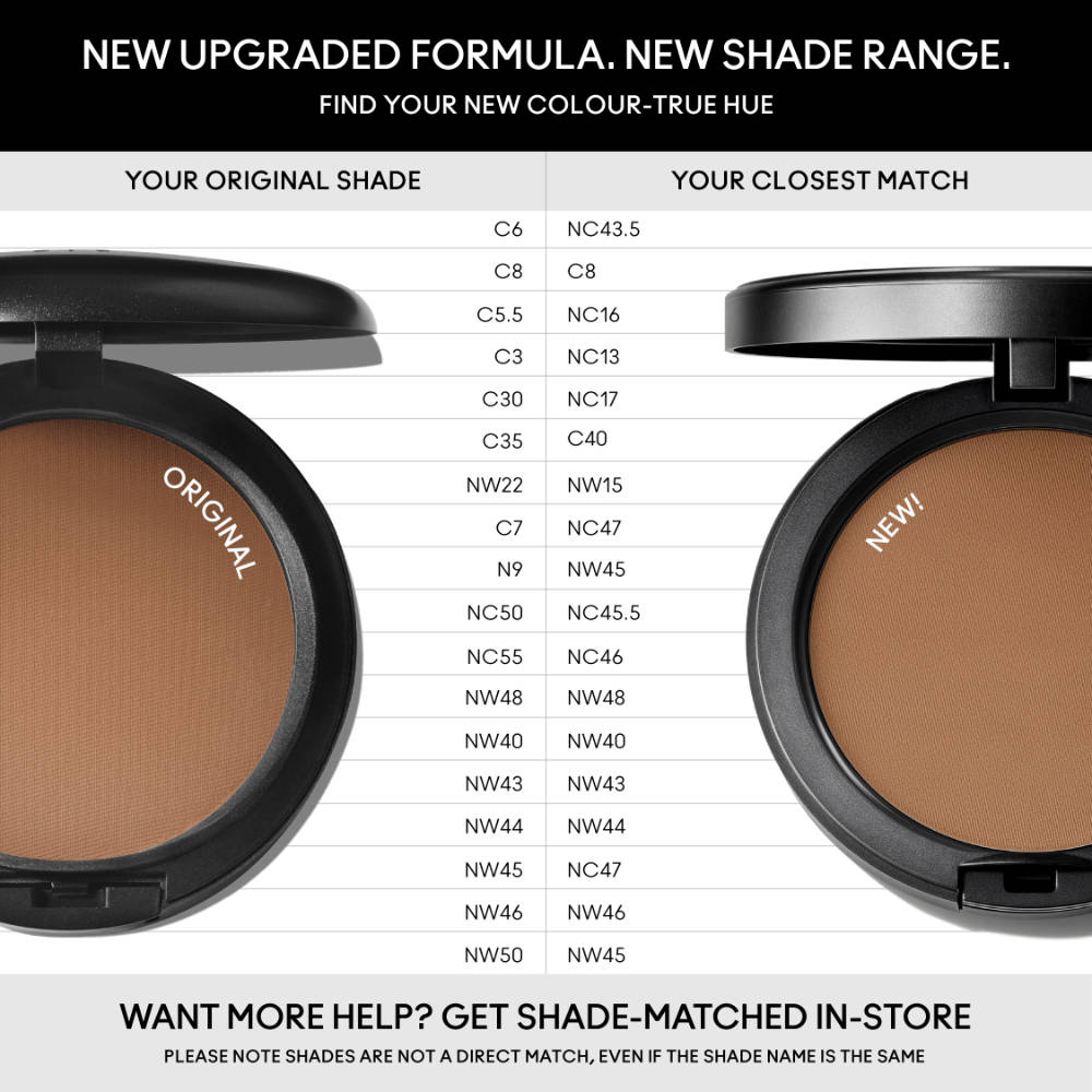 M.A.C Studio Fix Powder Plus Compact Foundation - NC Shades