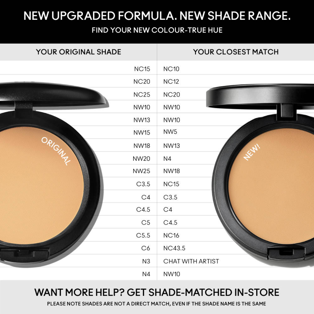 M.A.C Studio Fix Powder Plus Compact Foundation - NC Shades