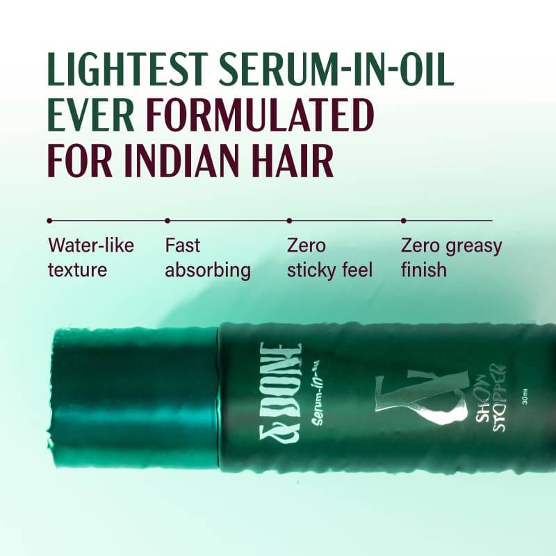 &Done 7-in-1 Serum-in-Oil for Frizz Reduction & 10x Shine