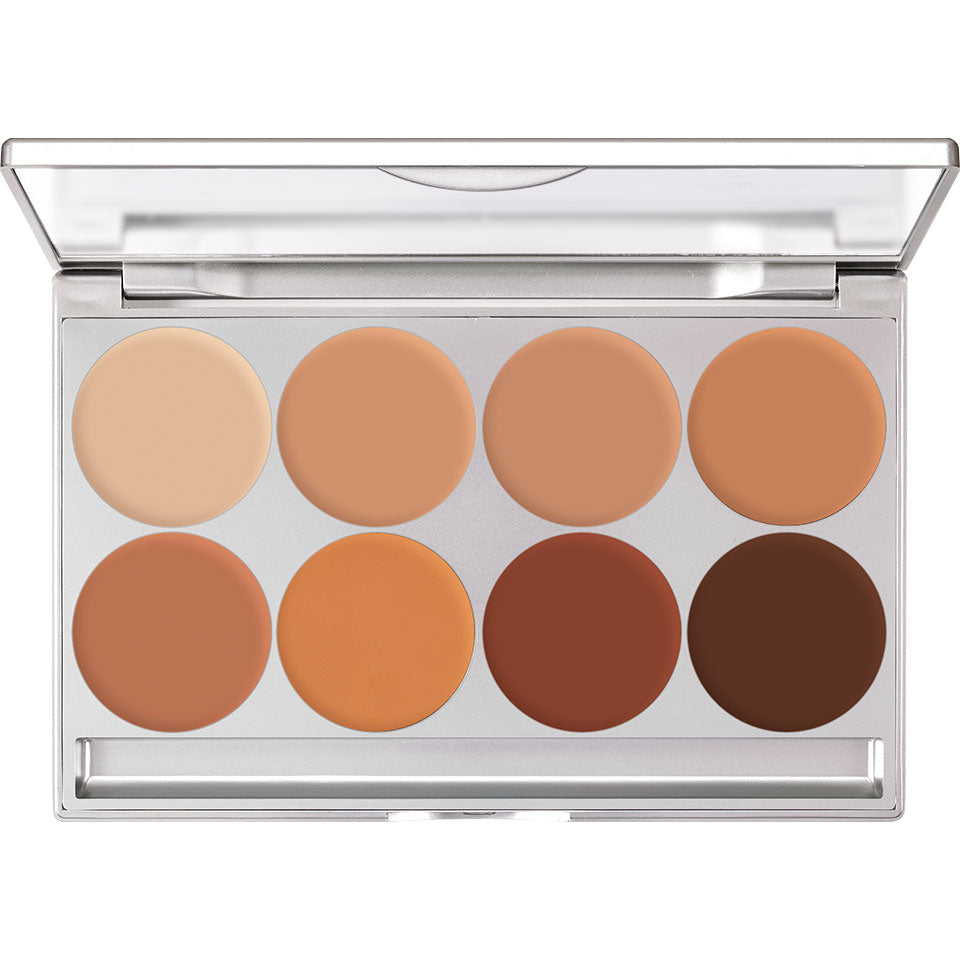 Kryolan - Professional Make-up Ultra Foundation Mirror Palette PUNJAB