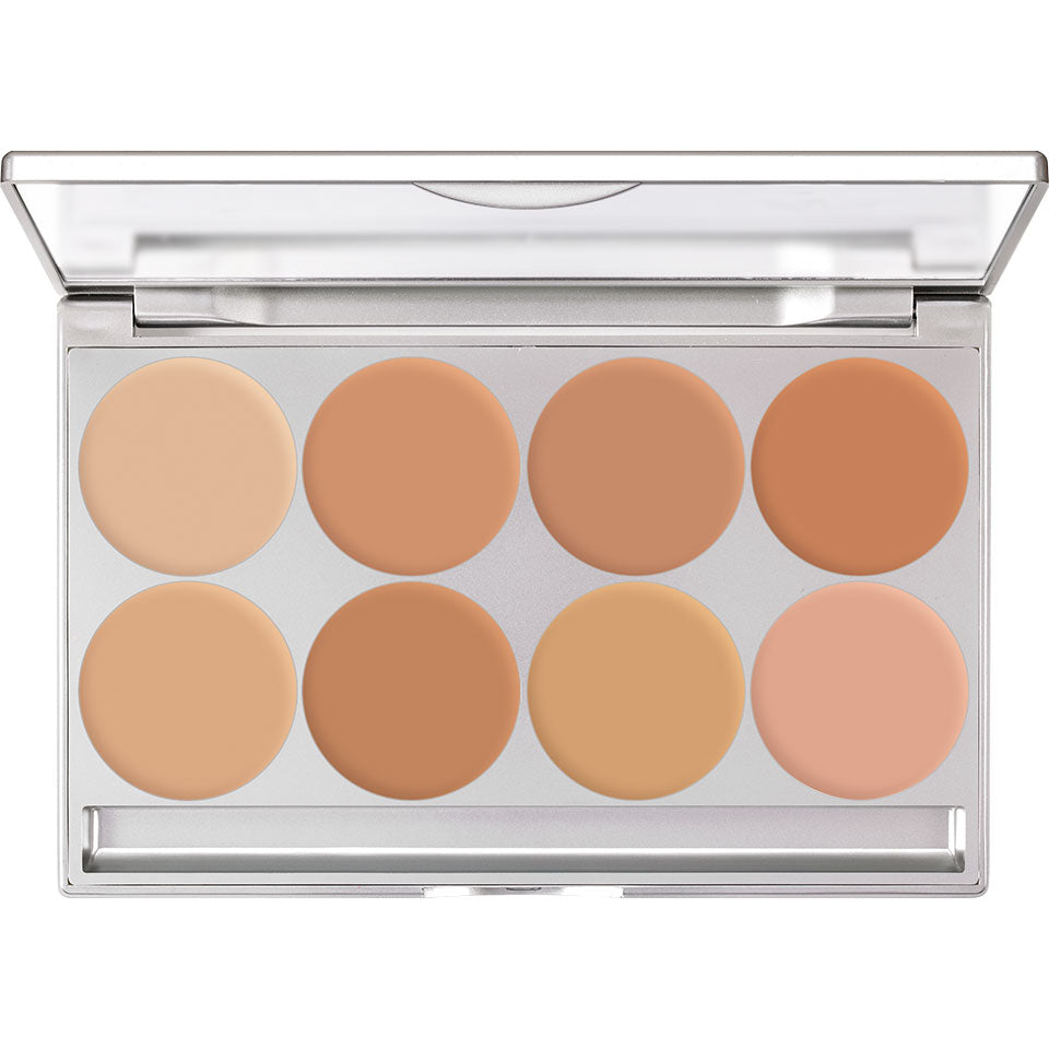 Kryolan - Professional Make-up Ultra Foundation Mirror Palette PUNJAB