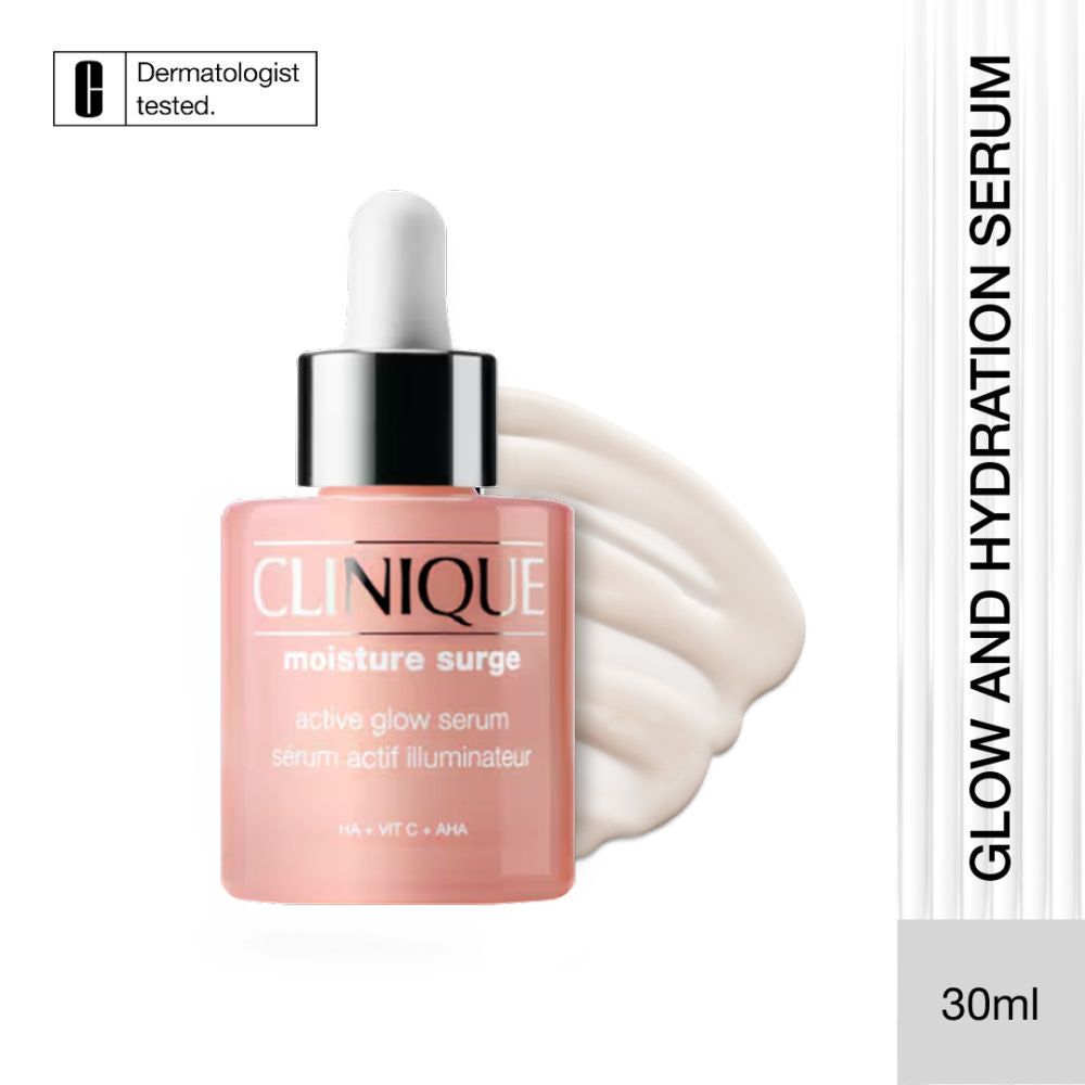 Clinique Moisture Surge Active Glow Serum with Vitamin C, Lactic Acid & Hyaluronic Acid (30ml)