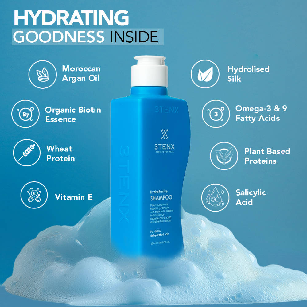 3TENX HydraRevive Hydrating Shampoo