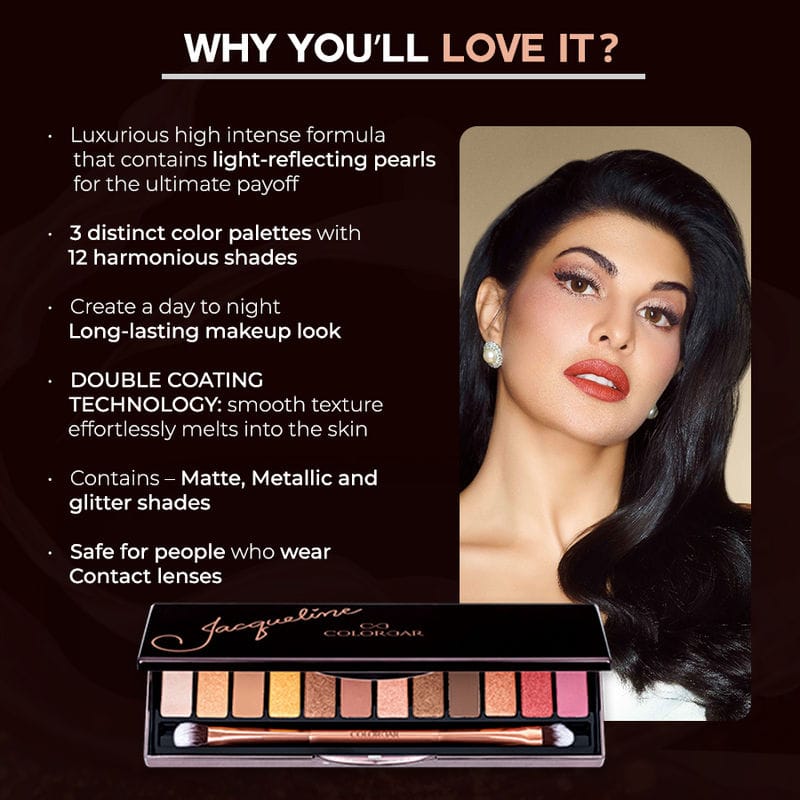 Colorbar - X Jacqueline Berry Blush Eyeshadow Palette (18g)