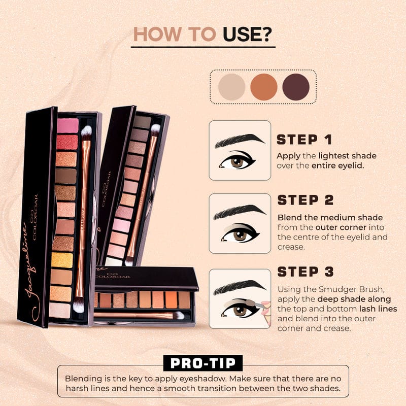 Colorbar - X Jacqueline Berry Blush Eyeshadow Palette (18g)