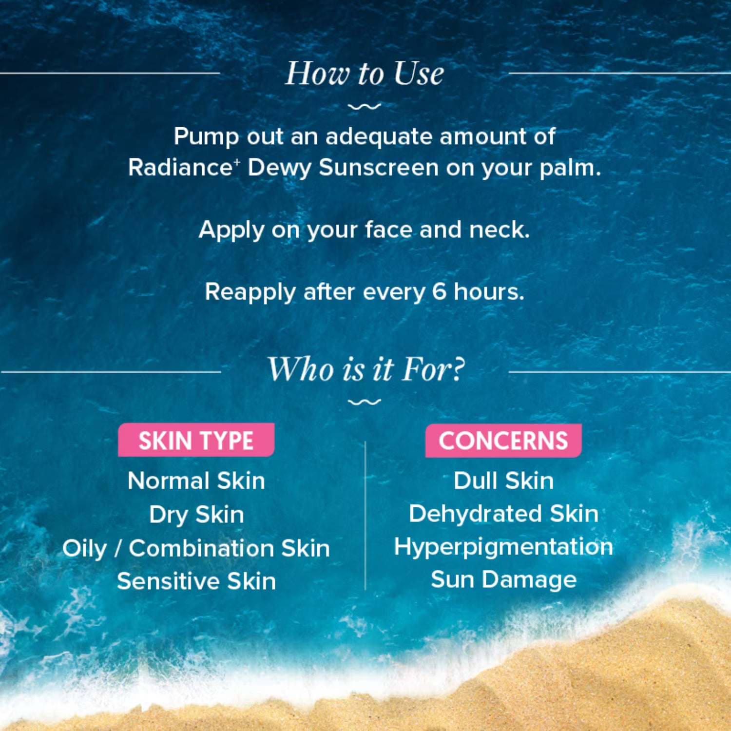 Aqualogica - Radiance+ Dewy Sunscreen (50g)
