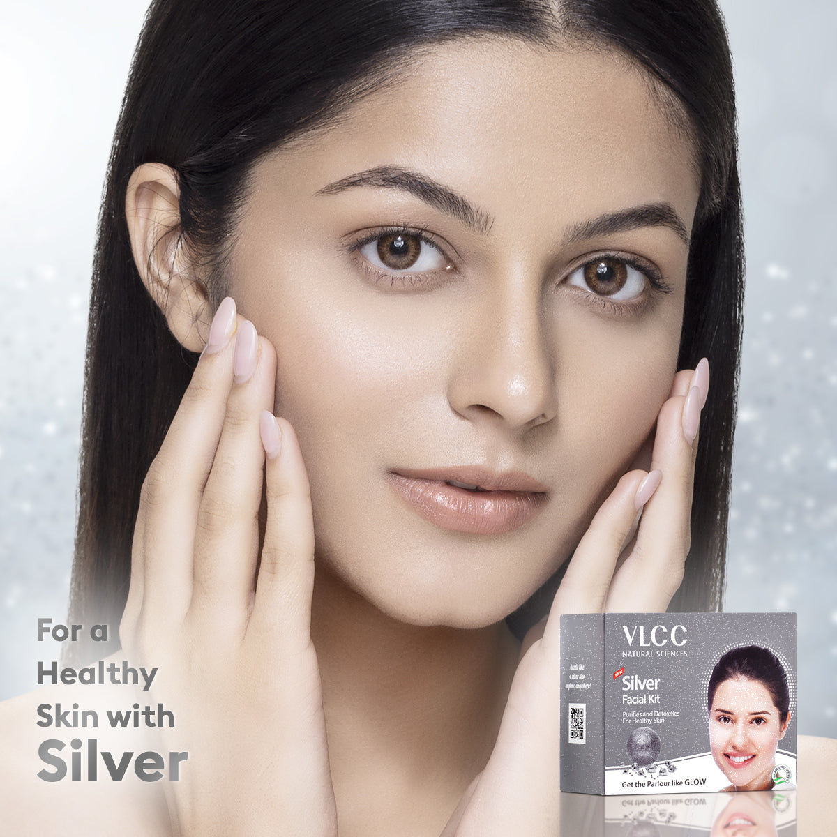 VLCC Silver Facial Kit Detox & Skin Lightening 60g